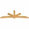 Ekena Millwork Alberta Rough Sawn Timber Gable Bracket, Western Red Cedar, 108"W x 40"H x 4"D x 6"F, 9/12 Pitch GBW108X40X0406ALB00RWR - alternate 2